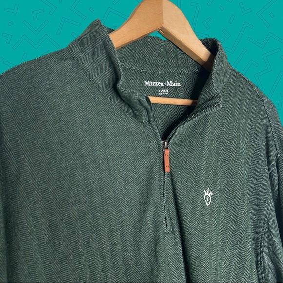 Mizzen+Main Other - Mizzen+Main Quarter Zip Pullover Sweater